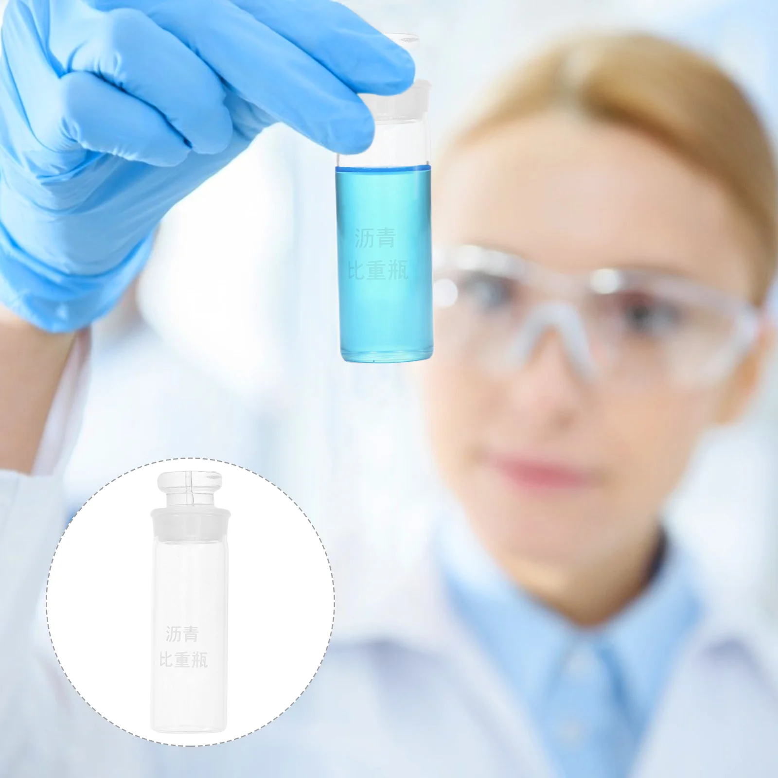 

Asphalt Pycnometer Bottle Density Glass Storage Bottles Laboratory Solid Reagent