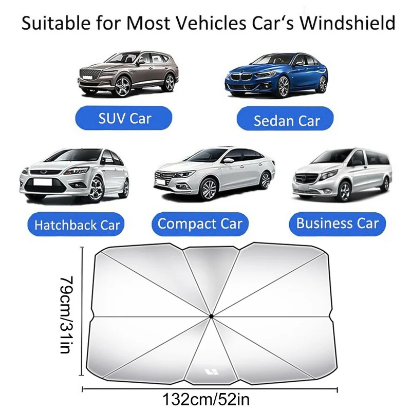 자동차 차양 앞유리 우산, 접이식 쉐이드 파라솔, 최고의 Ideal Li Auto Lixiang One L7 L8 L9 L9 Max L6