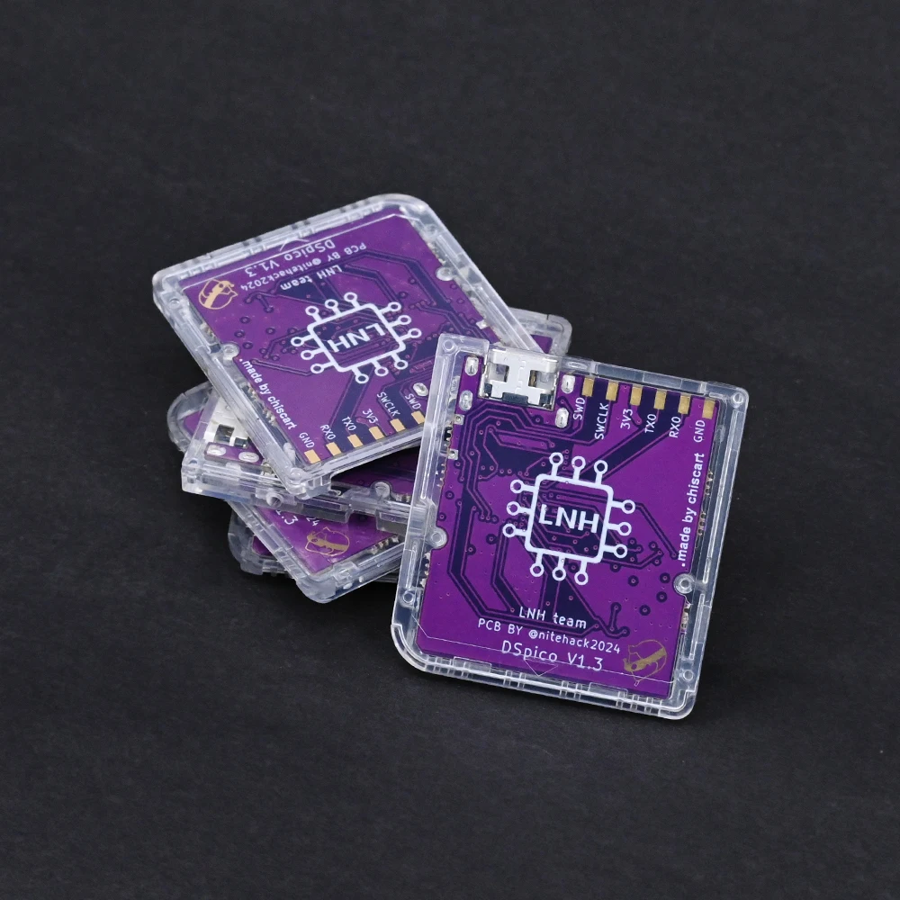 DSPICO Game Cartridge Reader RP2040, Transparent Injection Molded Case for NDS NDSL DSi 3DS - Image 5