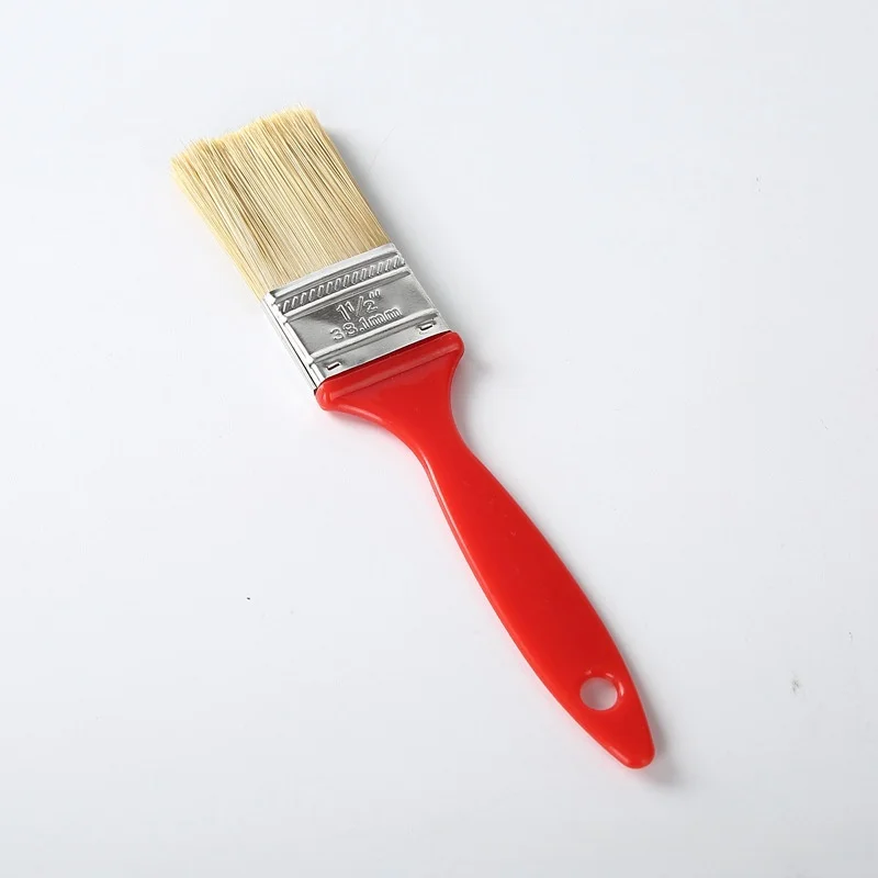 Red paint does not shed dust brush cleaning brush paint tools brush