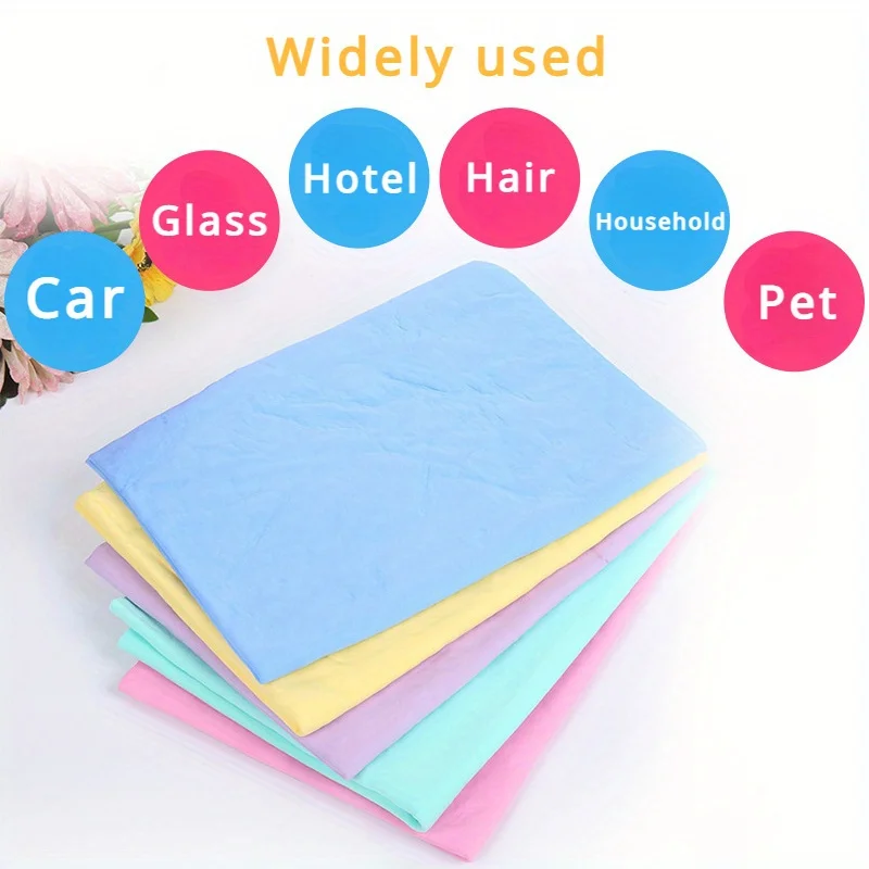 Pet Cleaning Towel Multi-purpose Car Wash Dishwashing Cloth Super Absorbent Skin Friendly Durable