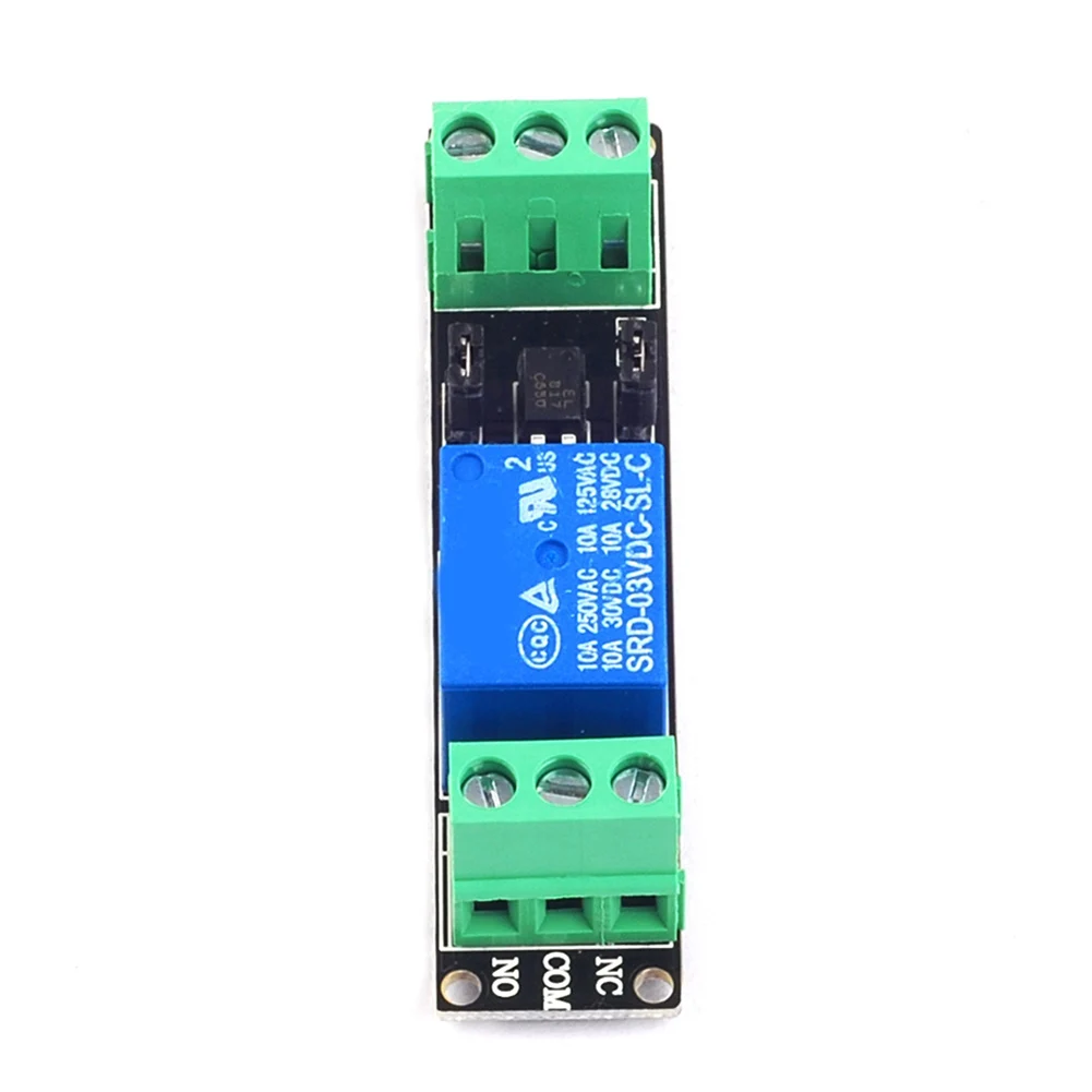 DC 3V/3.3V 하이 레벨 드라이버 모듈 마이크로컨트롤러 IO 포트 릴레이 모듈 절연 드라이브 제어 보드 출력 신호 표시기