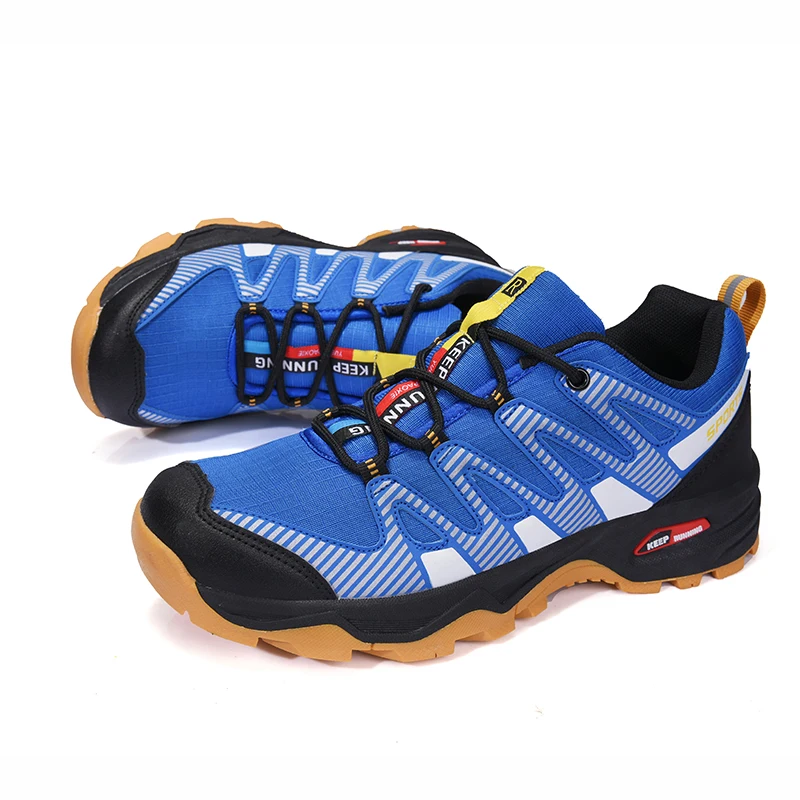 

New Arrival Men's Hiking Shoes Travel Mountain Climber Outdoor Non-slip Sneakers Male Lace Up Trekking Climbing Sports Shoes