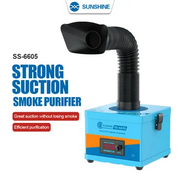 SUNSHINE SS-6605 purificatore di fumo forte aspirazione, purificazione efficiente, utilizzato nel trattamento del fumo e della polvere in molti campi