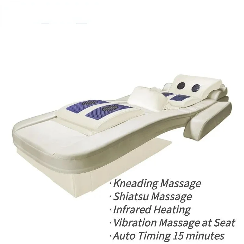 

Soft Multiple Function Healthy full body kneading Japan shiatsu massage bed with heating vibration mattress