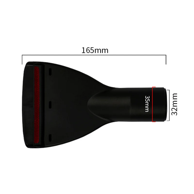 

Anti-Static Flat Mouth Brush Suction Head Vacuum Cleaner Parts 32/35mm Carpet Floor Nozzle Brush Adapter Swivel Head