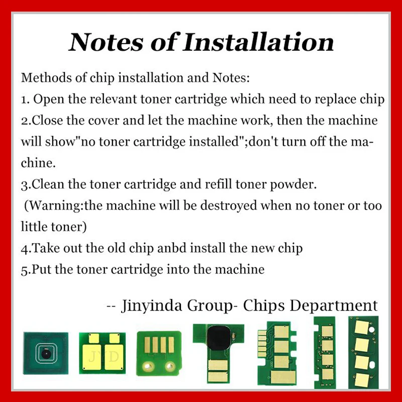 Cartridge Chip Toner Chips 259 259A 259X 59X CF258X CF276X CF259A CF258A CF276A For HP M428 M404 M304 M406 M407 M403 59A 58A 76a
