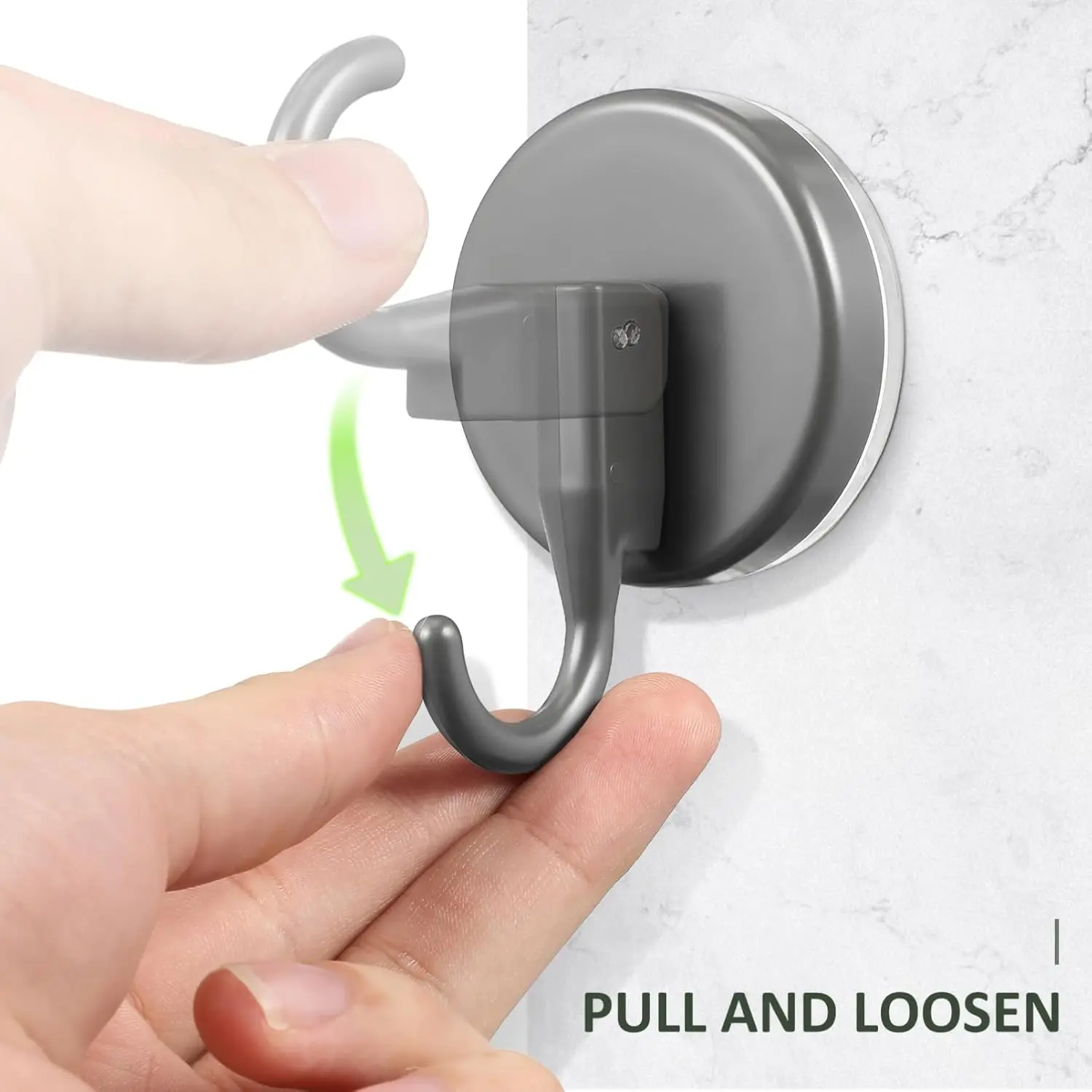 Punch-Free Suction Cup Hooks 4