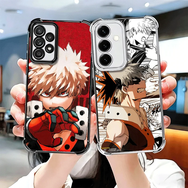 MHA My Hero Bakugou Katsuki Soft Phone Case