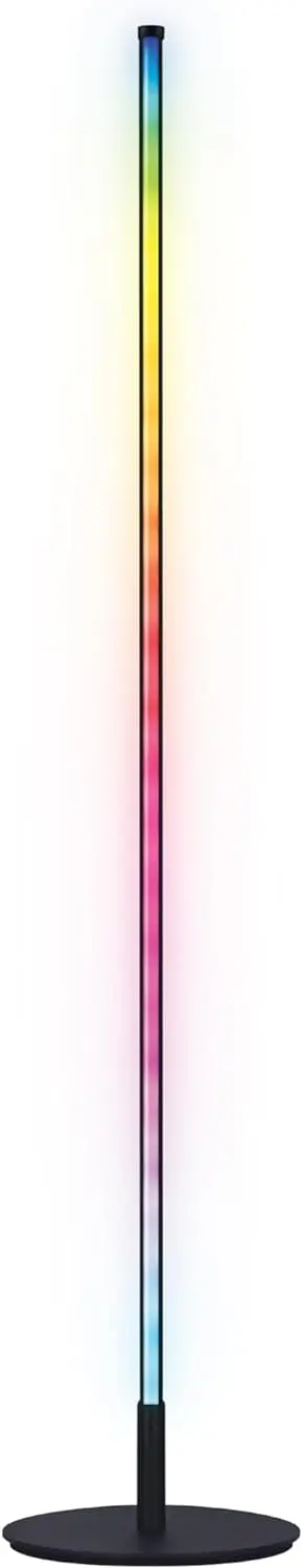 

42" Smart Floor Lamp Color Changing, RGBW, WiFi LED Corner Standing Lamp, Music Sync, Works with Alexa and Google Assistant,