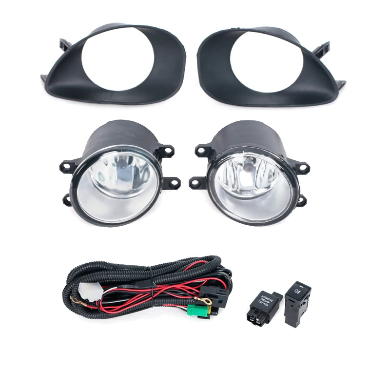 Clear Lens foglight For Toyota Yaris Vitz 2 2006 2007 2008 fog light lamp headlight driving light cpver grille 3 Clear Lens foglight For Toyota Yaris Vitz 2 2006 2007 2008 fog light lamp headlight driving light cpver grille 3