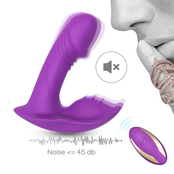 Sebiger Dildo Woman Vibrators Female Invisible Vibrating Panties Vaginal Clitoris Adult Toys Silicone Wearable G Spot Vibrator 6