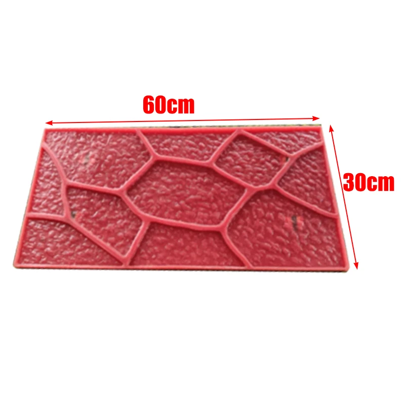 60X30Cm Embossed Cement Mold Staircase Steps Imitation Stone Road Surface Stone Pattern Cultural Wall Pressed Concrete