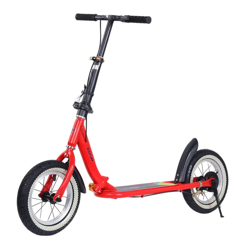 ZHIO-Two-Wheeled Folding Mobility Scooter For Adults College Campus Handbrake Camping Youth