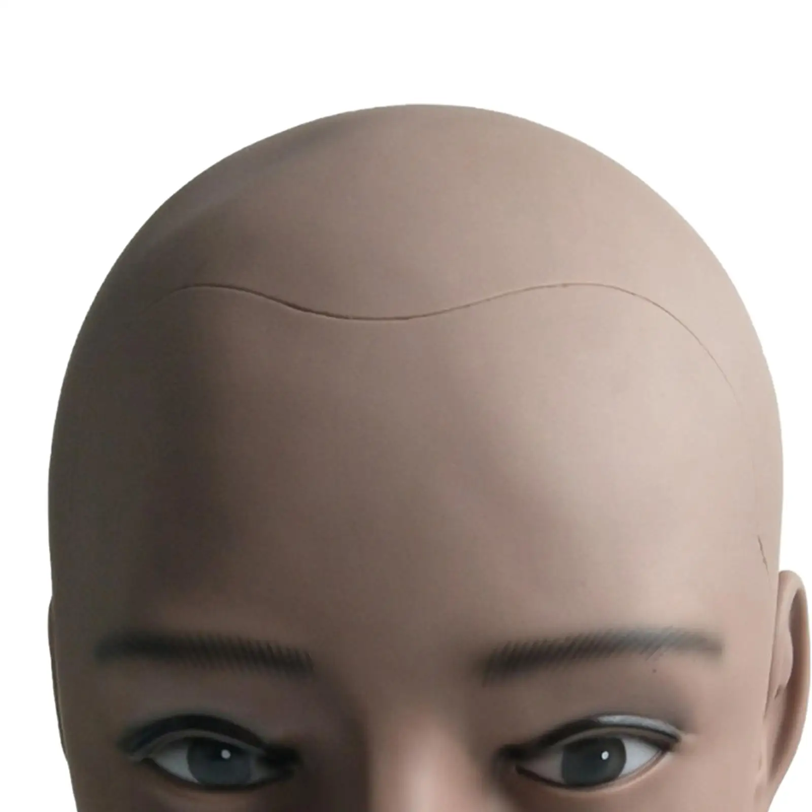 Female Bald Mannequin Head Display Mannequin Head Professional Stable Durable Manikin Head for Salon Home Headphone Headset