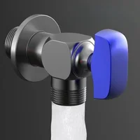 ห้องน้ําขนาดใหญ่มุมไหลวาล์วบอลวาล์วแกนวาล์ว, วาล์วเครื่องทําน้ําอุ่น, ทองเหลืองสวิตช์น้ําร้อนและเย็น 3