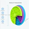 Pet supplies Slow food bowl anti choking cat bowl dog basin puzzle feeder healthy pet rotating game board 4