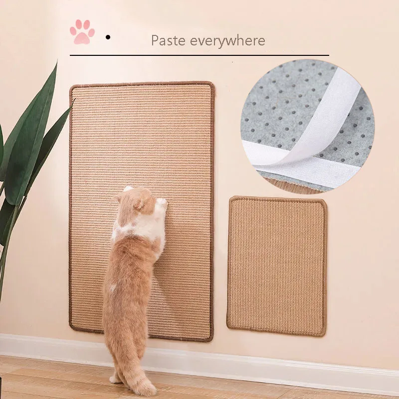 Comprar Tablero rascador para gatos, alfombrilla de Sisal, almohadilla de  juguete, Protector de muebles para sofá, rascador para afilar uñas, rascador  para gatos, árbol, silla, mesa, sofá, esteras