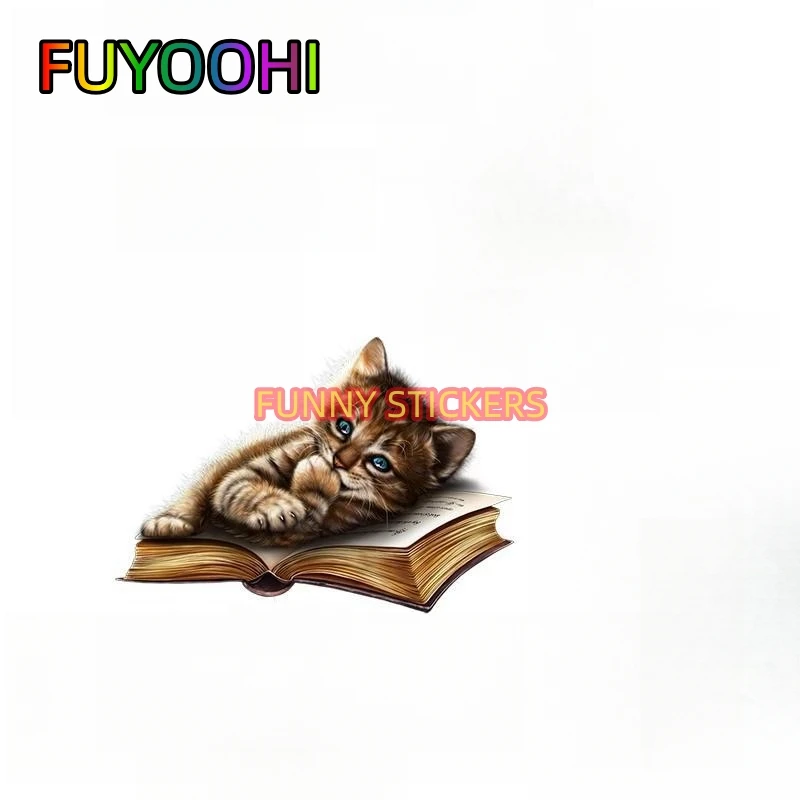 

Милый узорчатый Кот FUYOOHI для детской спальни, украшение автомобиля, ярлык в подарок