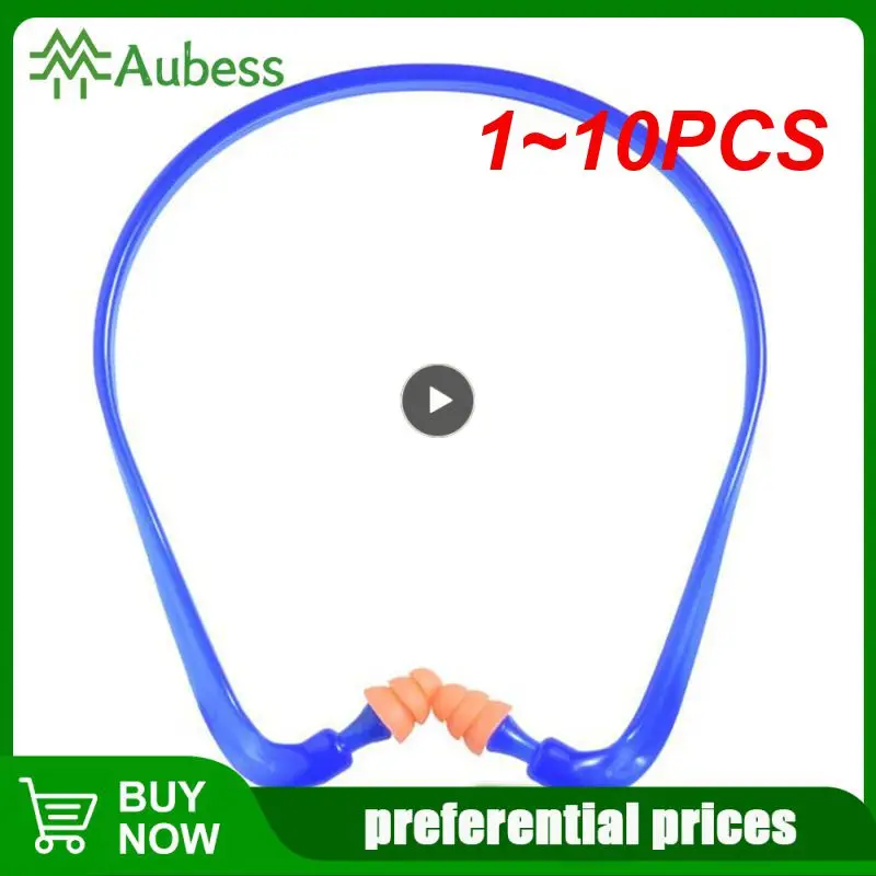 

1~10PCS About 18 Grams Per Pair Earplugs Transparent Shell Fits The Cochlea Noise Reduction Earplugs