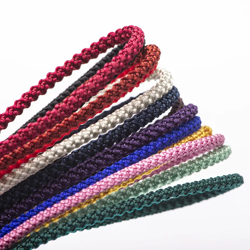 Necklace cord 3mm Silk Thread Knot For Pineapple rope Handmade Sweater Pendant Rope Jade Jewelry Accessories
