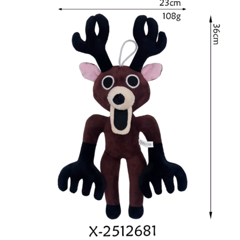 New Movie Stuffed Animals Deer Toy 99 Nights In The Forest Deer Plush Toys Room Decoration Doll Gifts For Halloween Gifts
