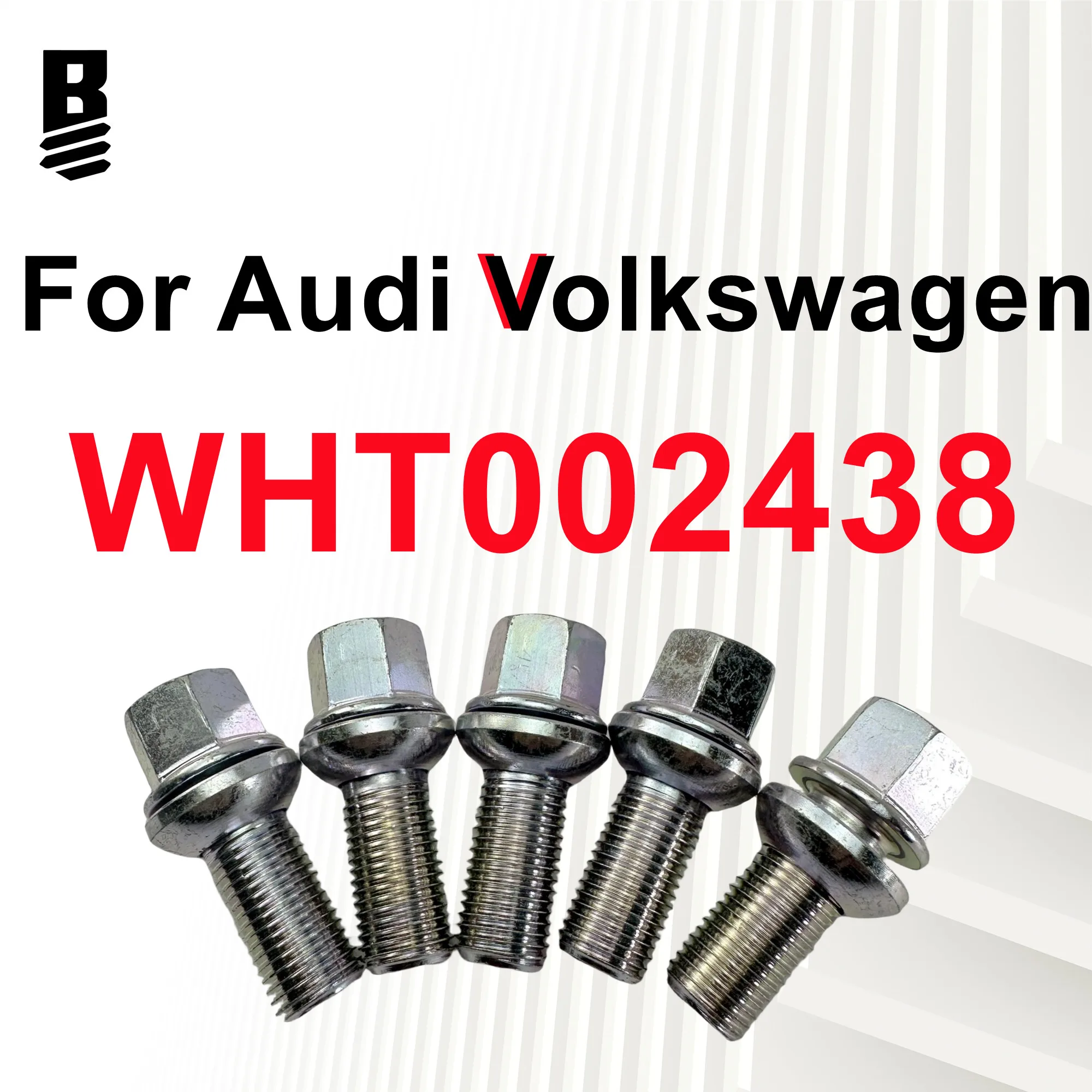 WHT002438 WHT002438B 4D0601139A BOLT BOSS Bolt for Audi VW
