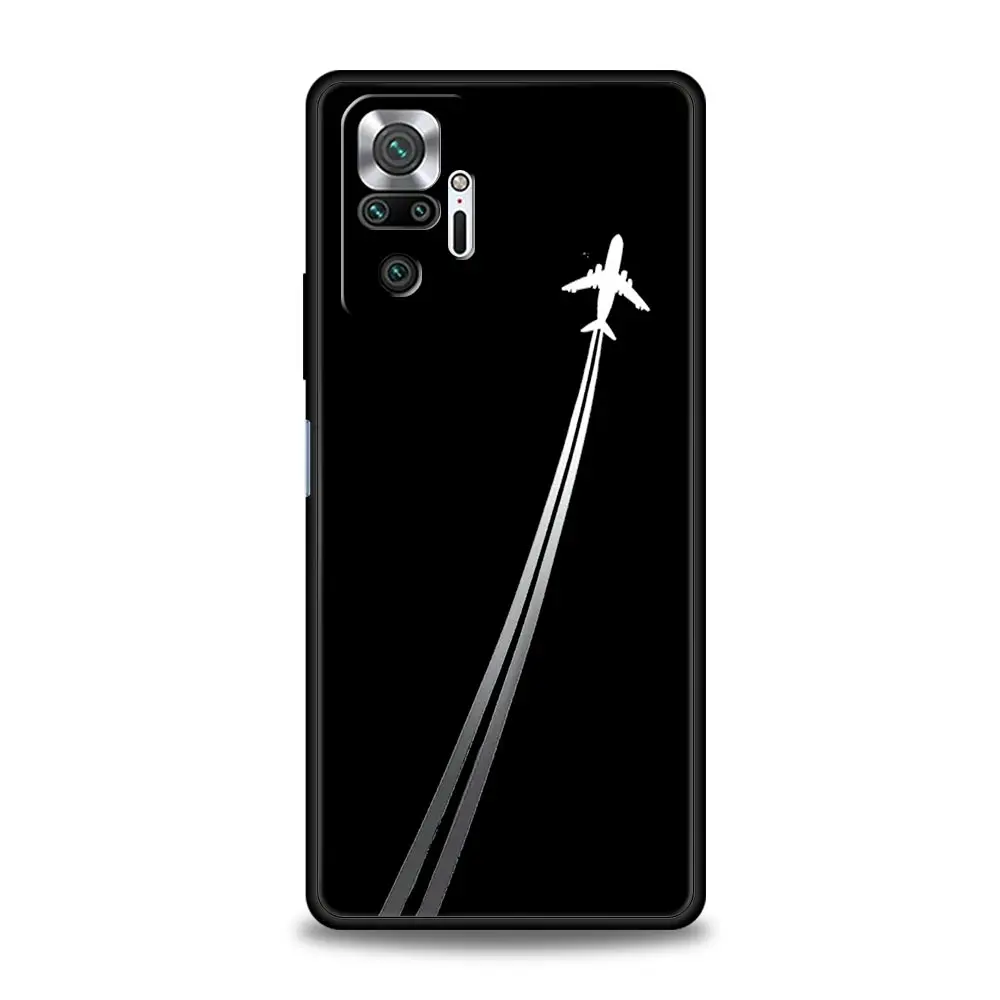 Airplane Pattern Soft Phone Case – Premium Protection Cover