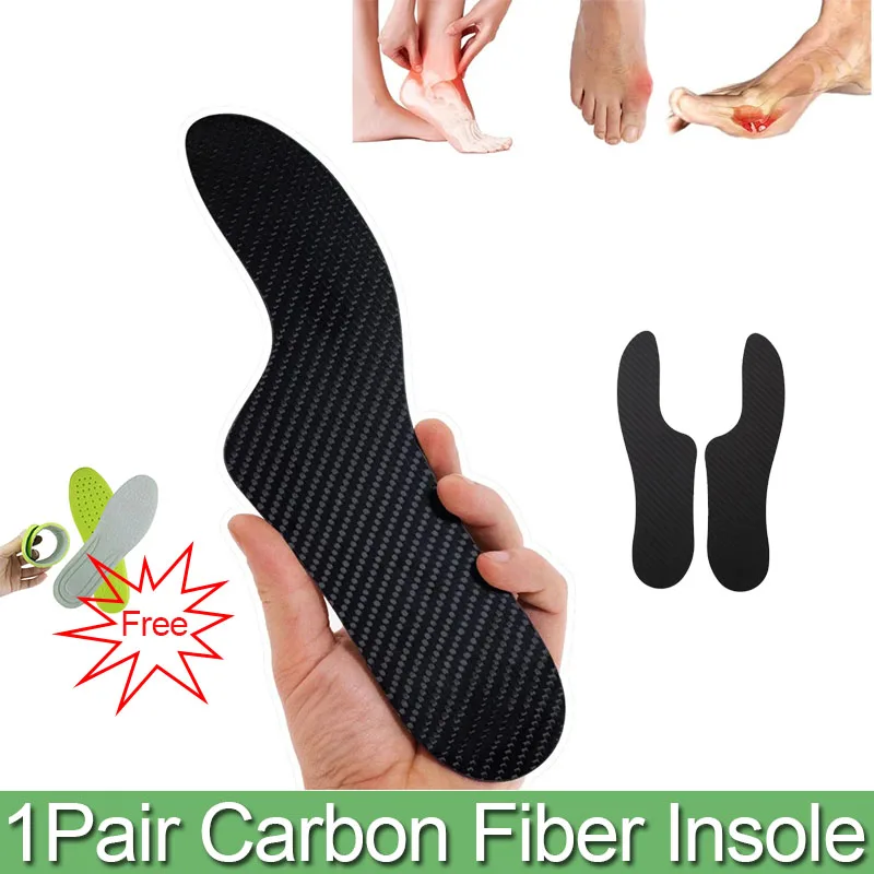Premium Carbon Fiber Insoles for Enhanced Comfort and Support
