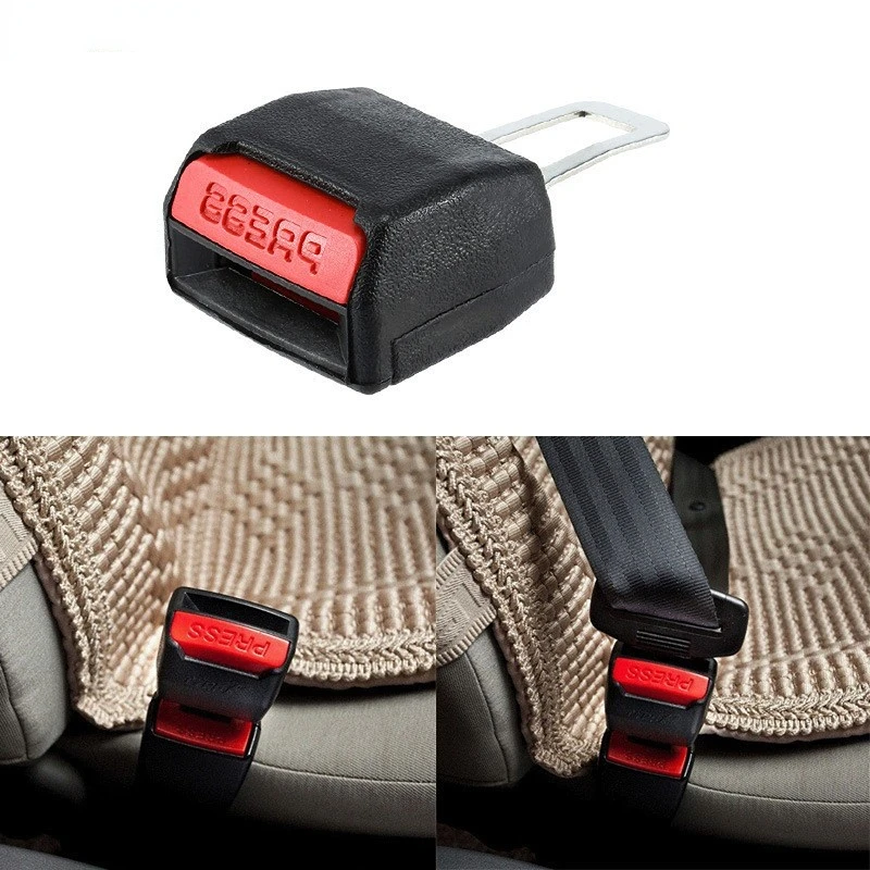 thumbnail image 2 of 2 PCS Seat Belt Buckle Holder, Silicone Buckle Booster Raises Your Seat 2 of 9