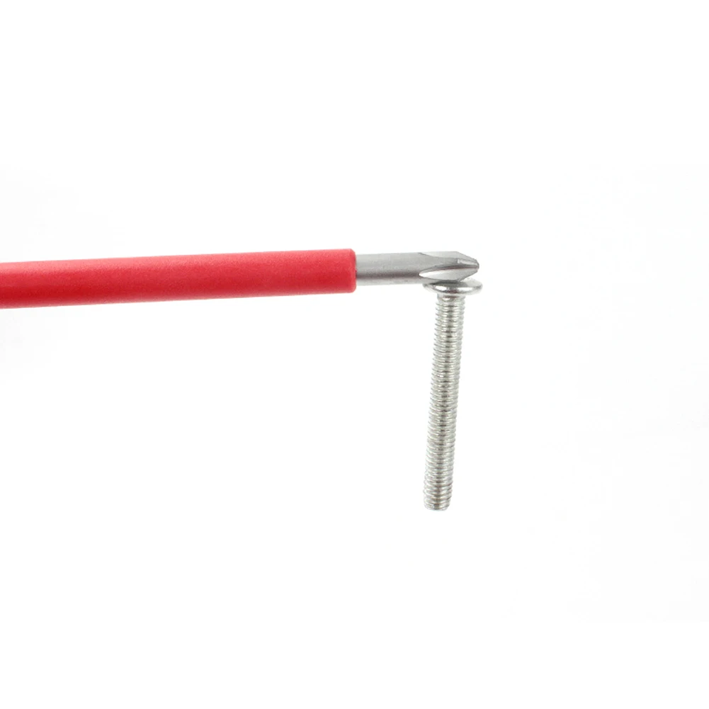 

Nutdrivers Screwdriver Alloy Steel Chrome Vanadium Magnetic Plastic Red+yellow Hand Tool Rubber-coated Durable