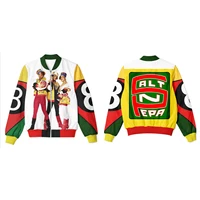 Fashion Real US American Sizes 8 Styles Custom Made Salt N Pepa 8 Ball Idol Maker Jacket For Adult 1