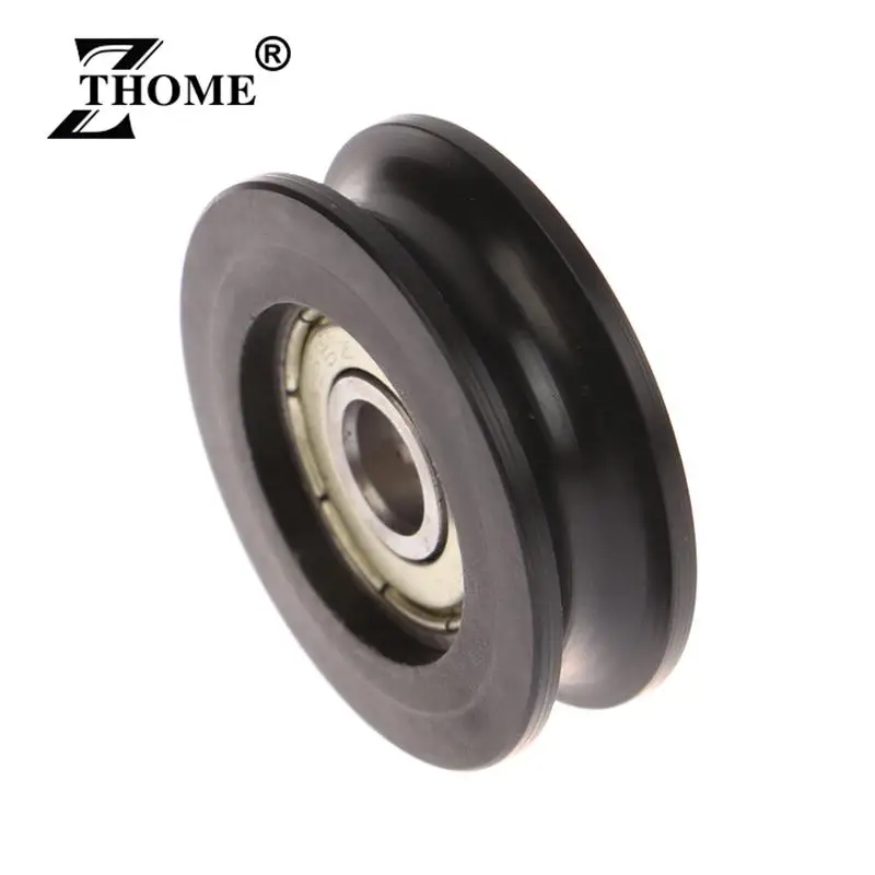 For Slide Door Window U Groove Roller Pulley 626 Bearing Steel Bearing Roller Injection-coated U-shaped Pulley Wheel sliding door roller,sliding door pulley,roller bearing