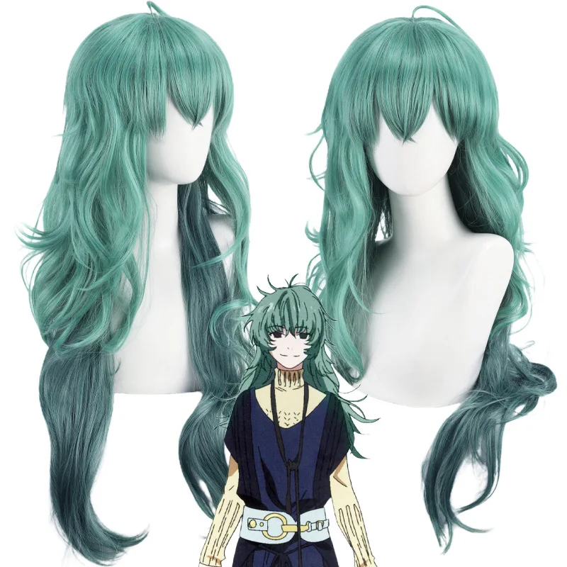 

Cosfans Anime Tokyo Ghoul Eto Yoshimura Cosplay Wig Green Long Heat Resistant Synthetic Hair Halloween Wig+wig cap