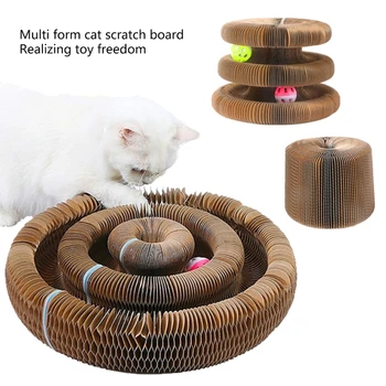 고양이 Scratcher 장난감 재활용 골판지 골판지 소파 보호 가구 Dropshipping