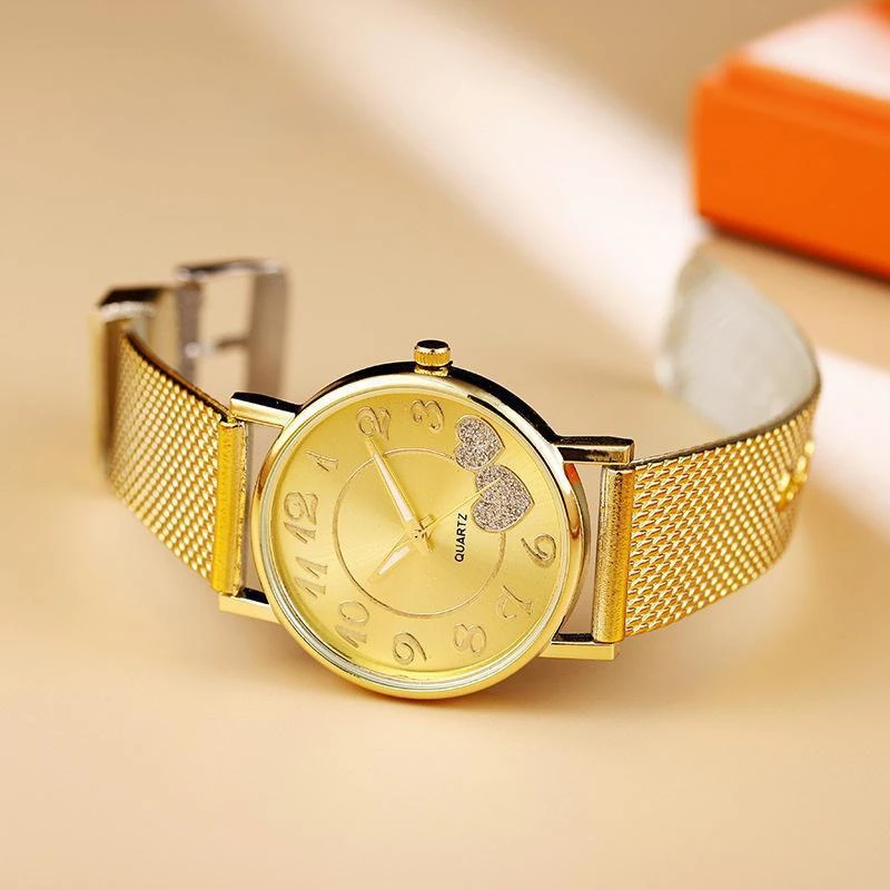 Women Fashion Simple Women Watch Strap Pin Buckle Ladies Clock Quartz Wrist Watches