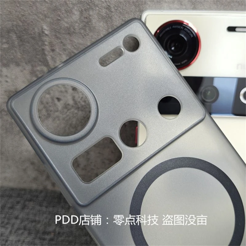 Magnetic Matte Transparent Soft Silicone Phone Case - Enhanced Protection Shell