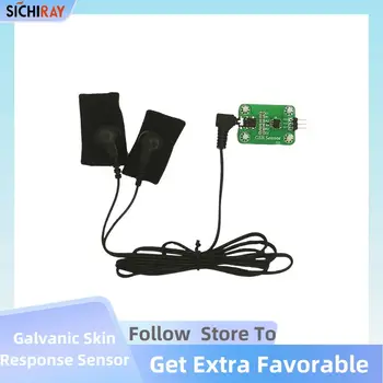 Modulo di risposta del sensore elettrico della pelle GSR Kit sensore di corrente Biosensore di conducibilità misurabile per sviluppatore Arduino Biofeedback