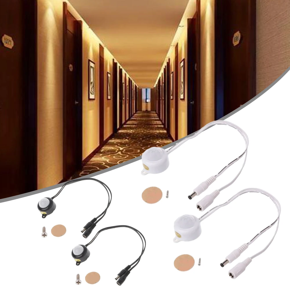 적외선 인체 감지 모듈 LED 라이트 스트립, 복도, 욕실, 지하실, 창고, 차고, DC 5V  24V