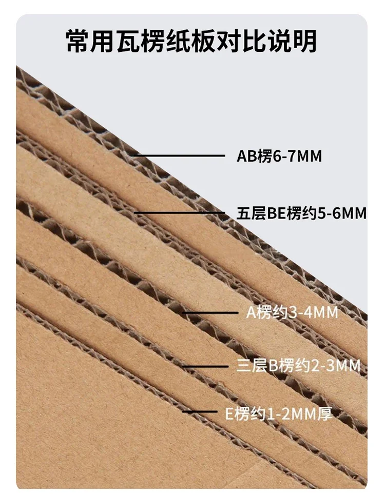 Three-Layer Extra Hard Corrugated Cardboard Boxes – Rectangular Flat Packaging Cartons ... - SKU FGB60992 - UGI Packaging