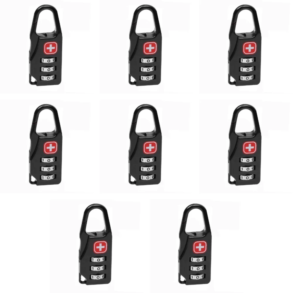 Mini Alloy Anti-Theft Combination Padlock for Travel and Outdoor Use