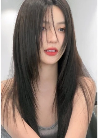 MEIHE | Natural Fashionable High-level Long Straight Lace Frontal Wig ราคา 15,022 บาท*ส่งฟรี