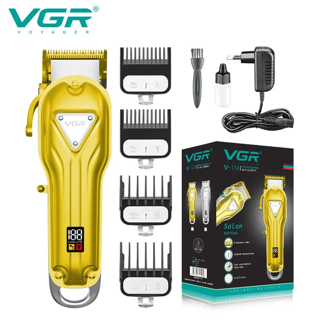 VGR Haarschneidemaschine Einstellbar Maschine zum Haare schneiden  Professionel Barbier Kabellos Schermaschinen Wiederaufladbar Haarschneider  für Männer V-134 _ - AliExpress Mobile