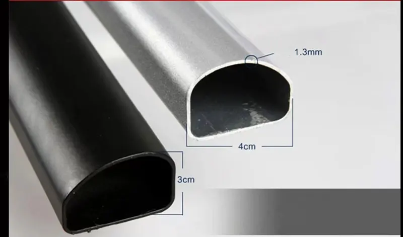 Modifikation: Perforiertes Dach aus Aluminiumlegierung auf beiden Seiten des Autogepäckträgers, dekorativer Dachträger, nur für die Autodekoration – Detail 5