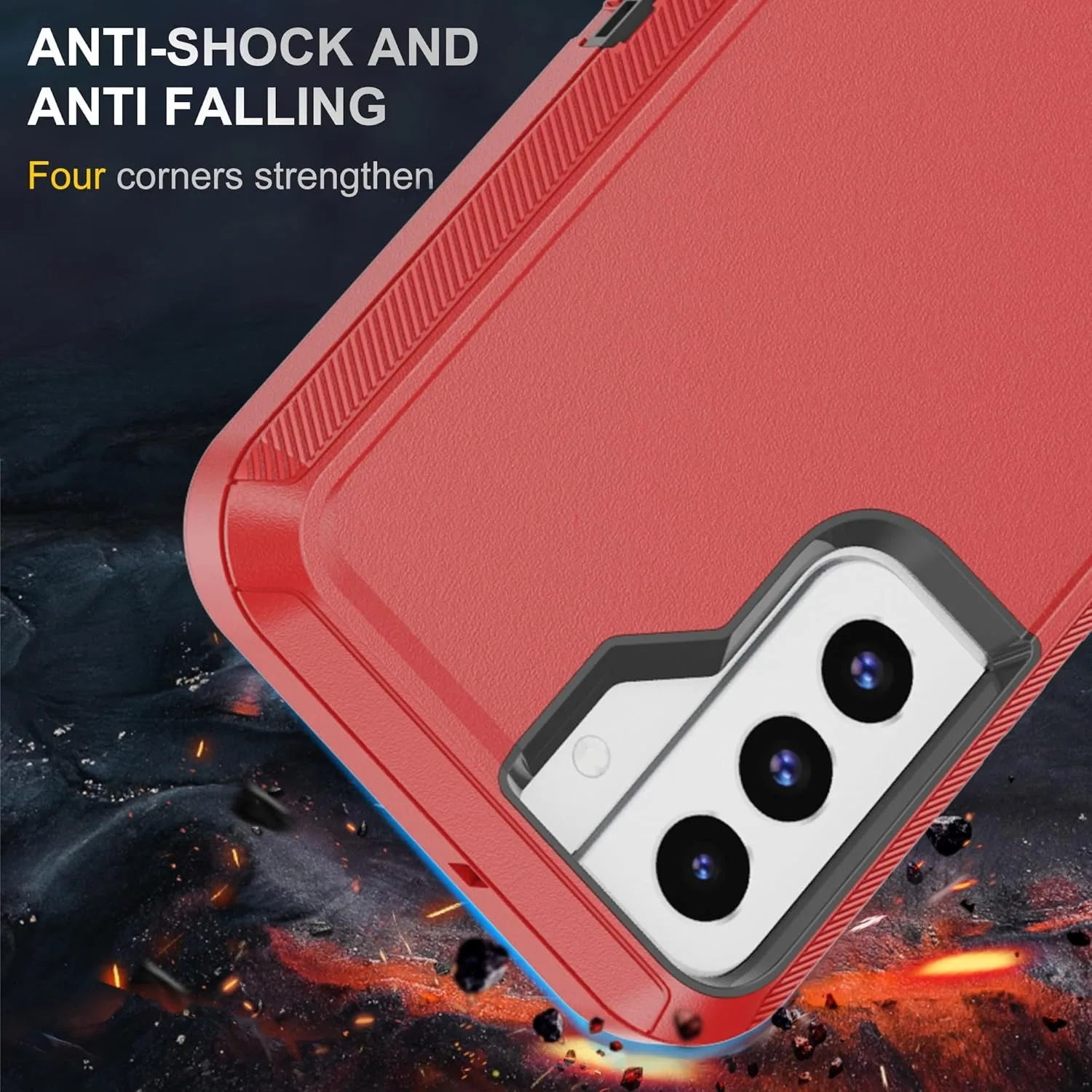 Ultimate 3-in-1 Military Grade Phone Case with Belt-Clip Holster