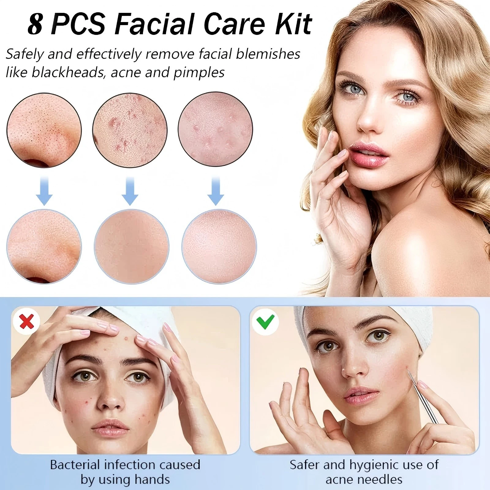 Stainless Steel Blackhead Removal Kit
