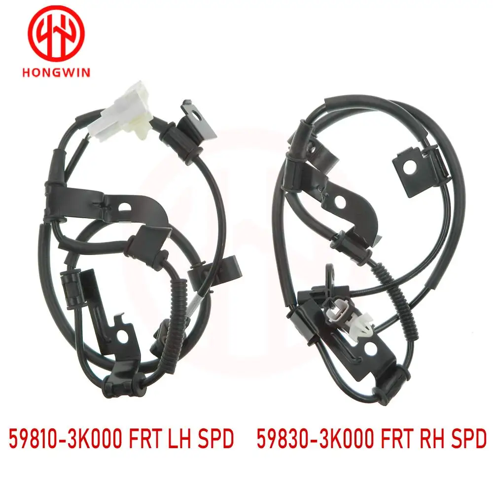 

ABS Wheel Speed Sensor Front Left & Right Fit For Hyundai Sonata 2005-2009 Azera 3.3L 3.8L 2006-2011 OEM 59810-3K000,59830-3K000