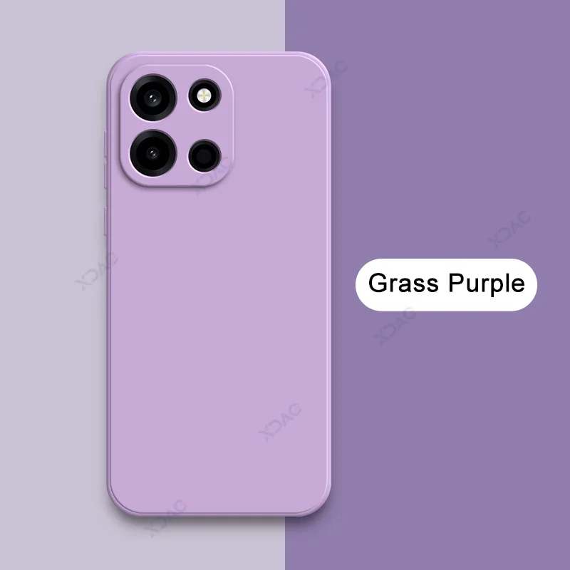 Enhanced Liquid Silicone Phone Case with Soft Anti-Scratch Microfiber Lining