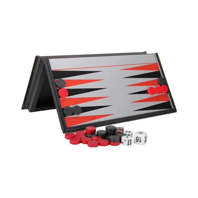 BACKGAMMON-Magnetic Fold Backgammon, Hot Foreign Trade, 25.5*13*4.5 cm, New Products,