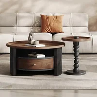 Tables basses modernes de rangement, table basse de luxe tendance, table d'appoint esthétique, mesa de centro, meubles de salon 5